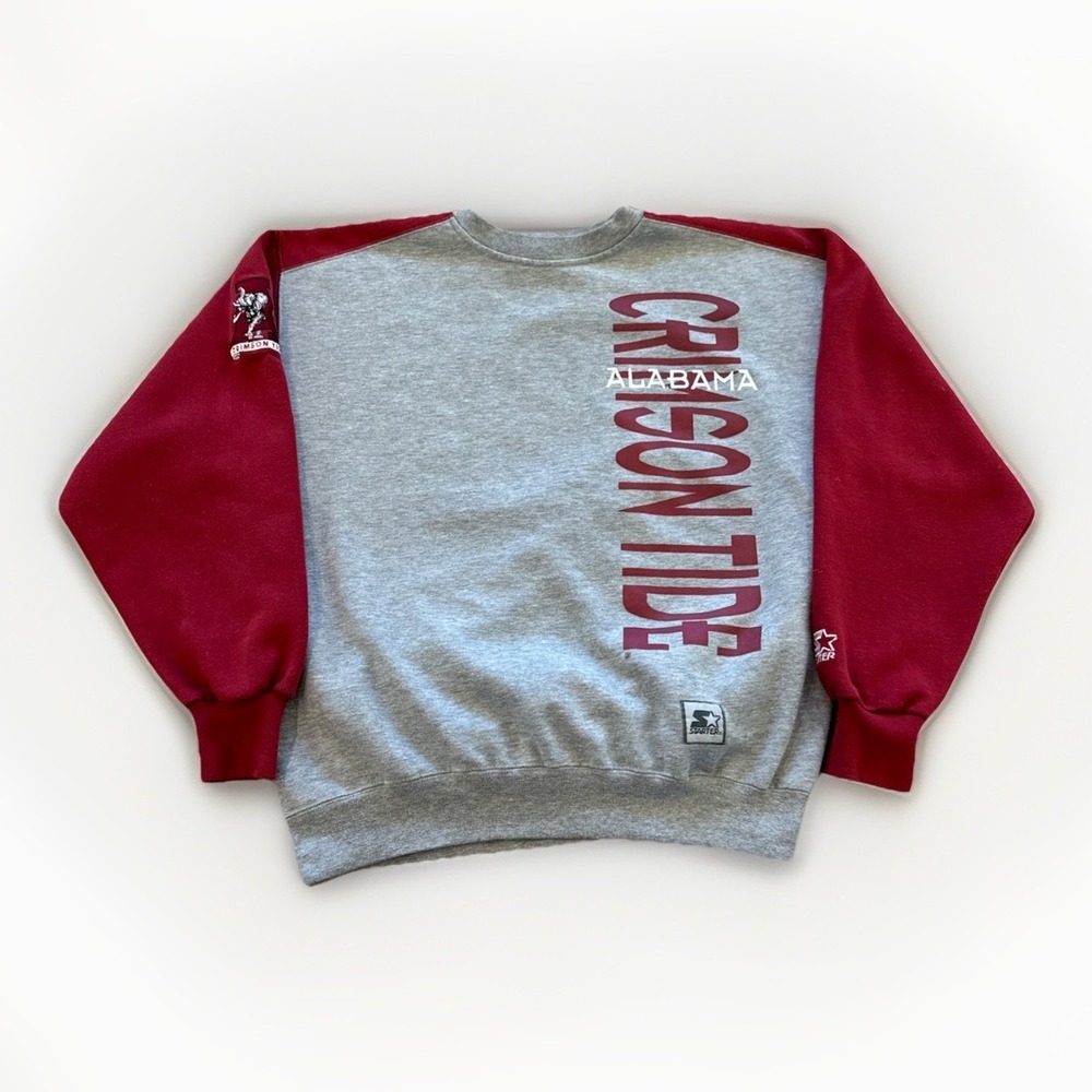 Vintage Alabama Crimson‎ Tide Sweatshirt Mens XL 90s Pullover Crewneck Starter